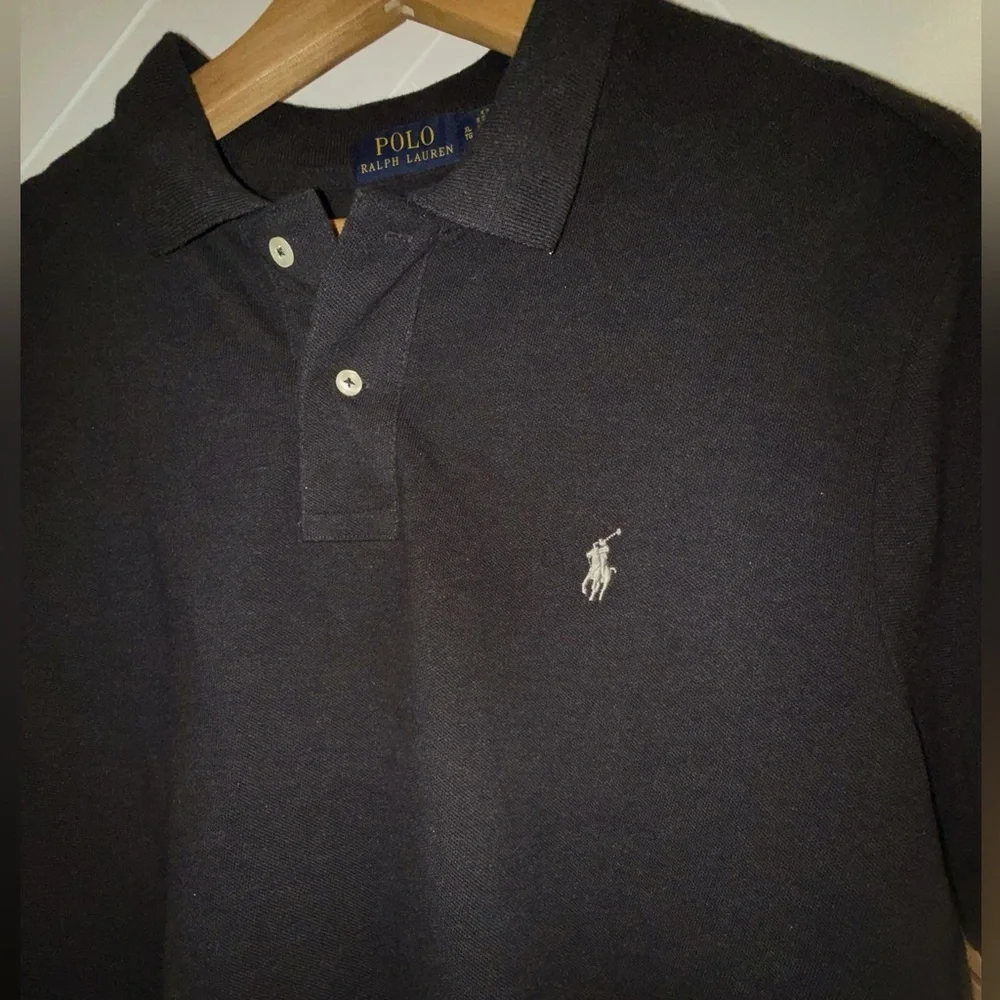 Ralph Lauren Classic Fit Performance Polo Shirt XL Heathered Dark Grey $165
